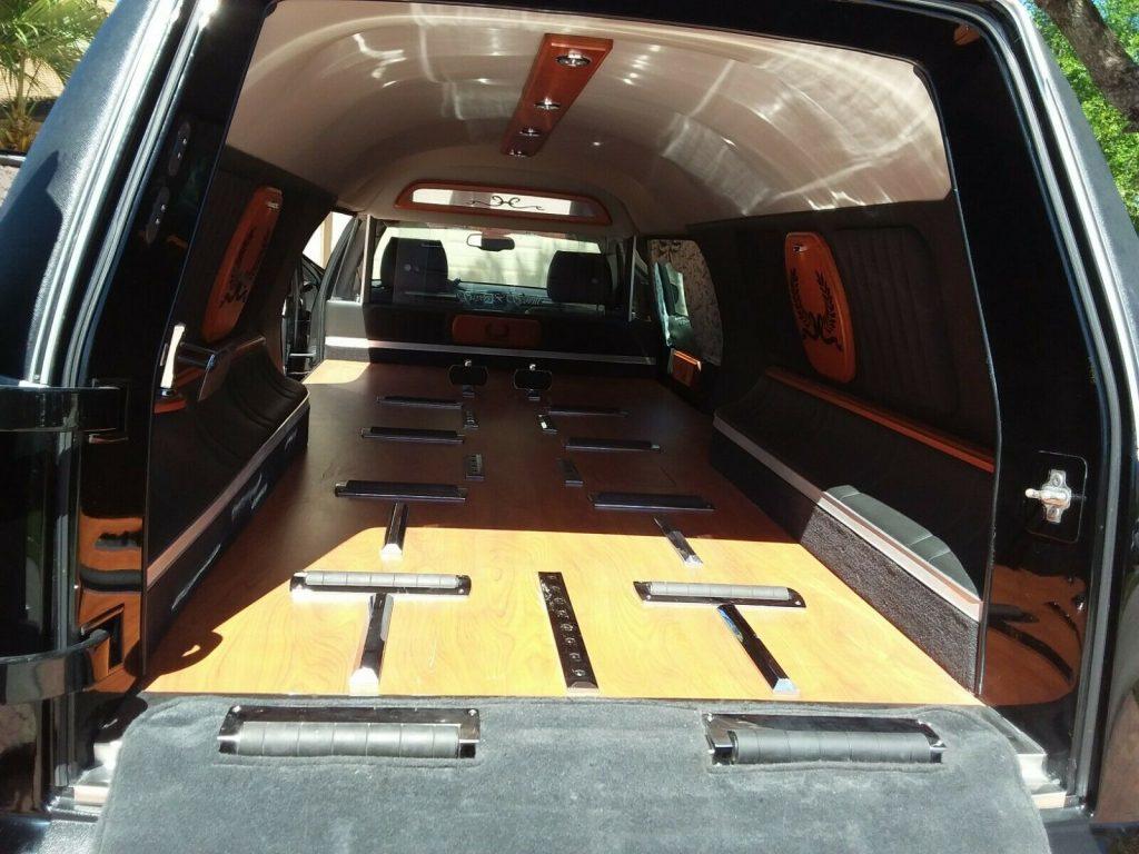 low miles 2010 Cadillac DTS hearse