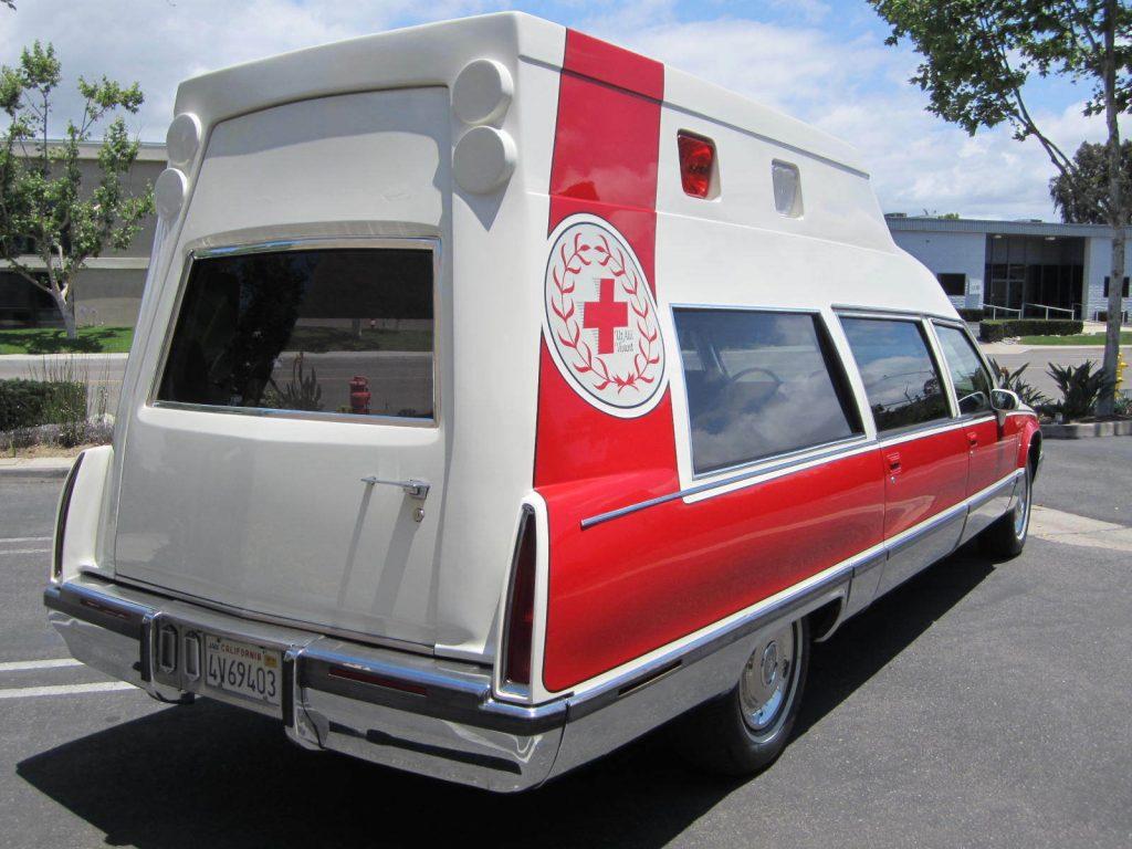 pristine shape 1993 Cadillac Fleetwood Ambulance Hearse