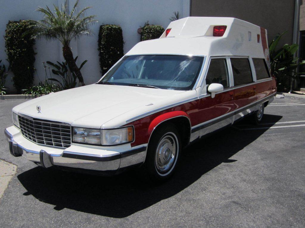 pristine shape 1993 Cadillac Fleetwood Ambulance Hearse
