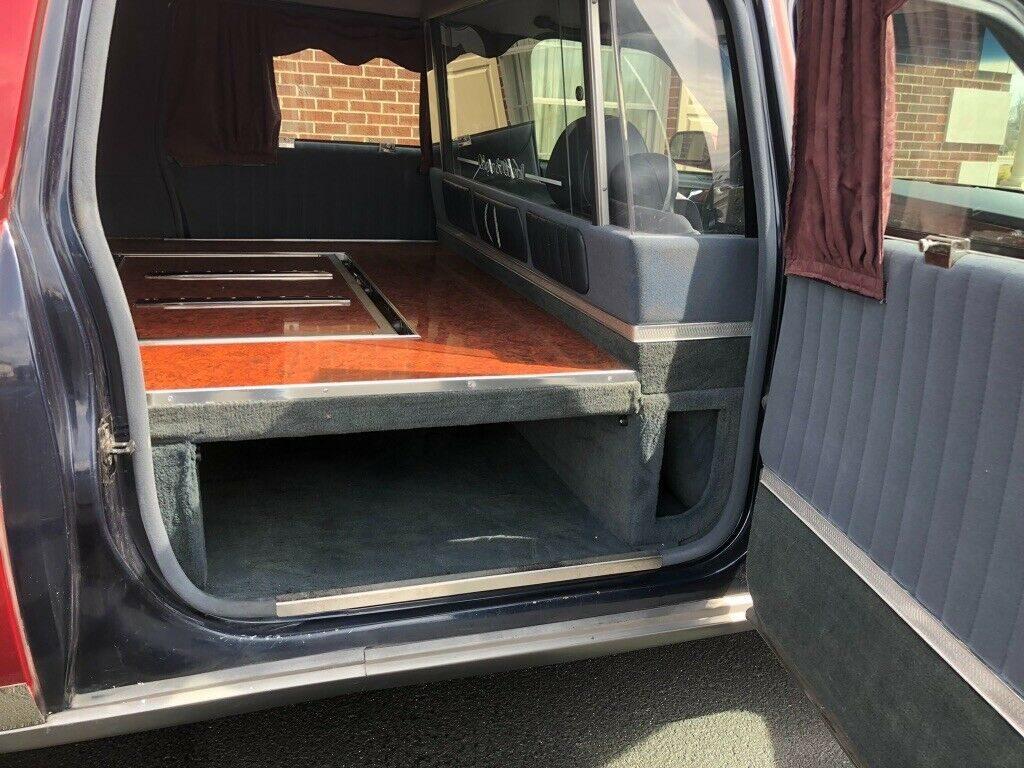 top of the line 2004 Cadillac Deville Victorian hearse