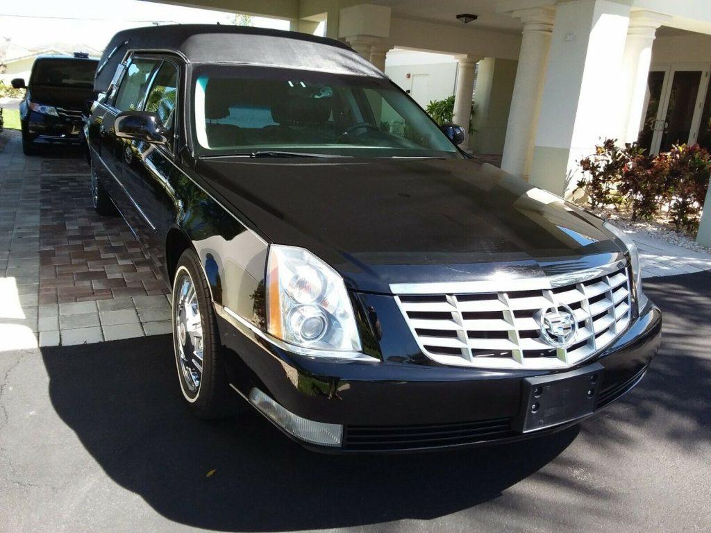 low miles 2010 Cadillac DTS hearse