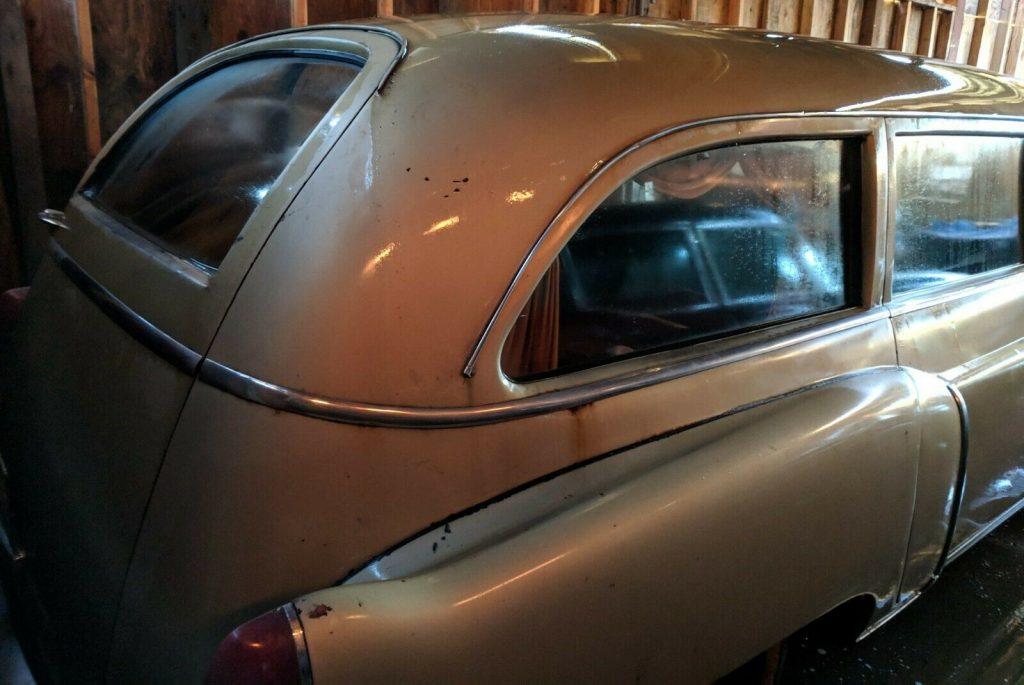 needs work 1951 Cadillac hearse