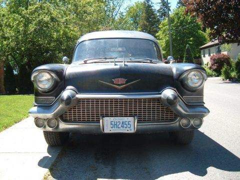 rare 1957 Cadillac DeVille hearse for sale