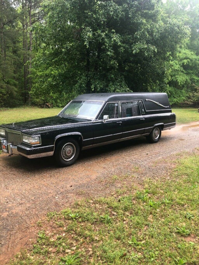 renewed 1992 Cadillac Brougham hearse