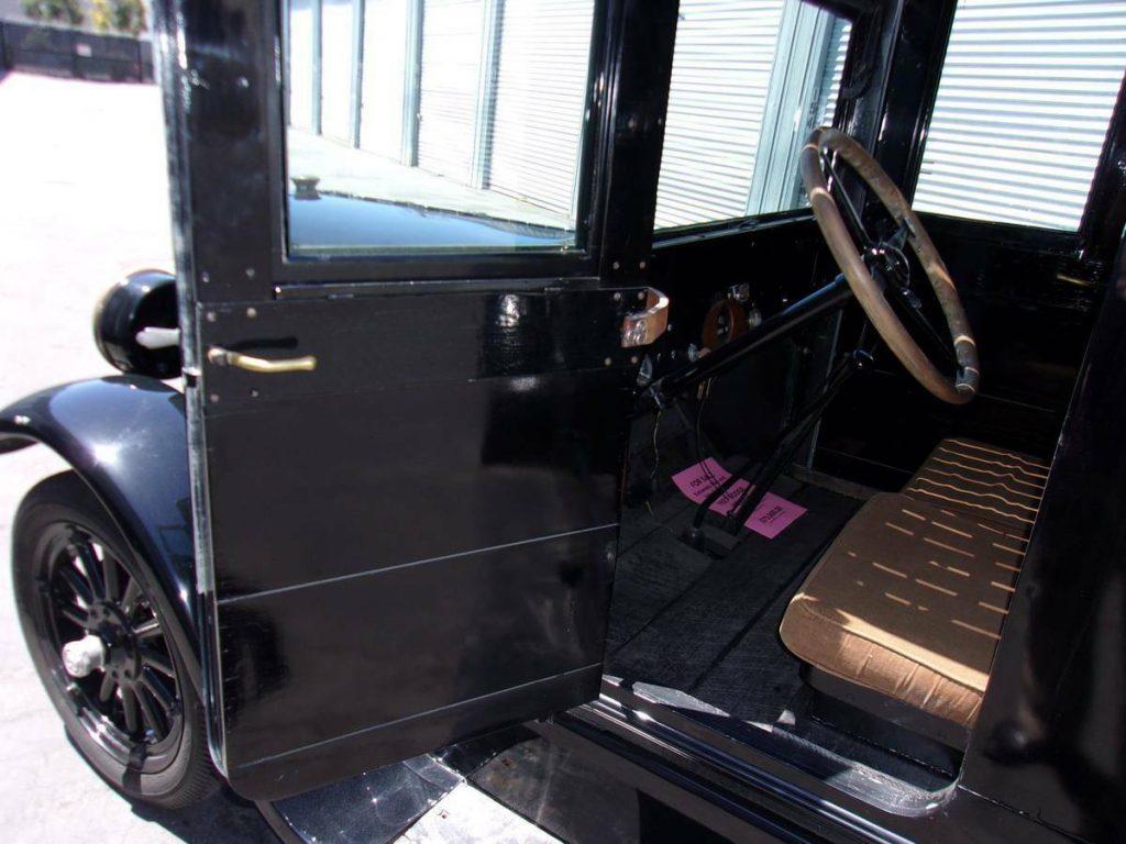 restored 1927 Dodge hearse