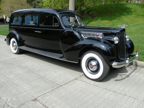 restored 1939 Packard Model 1705 Custom Hearse for sale