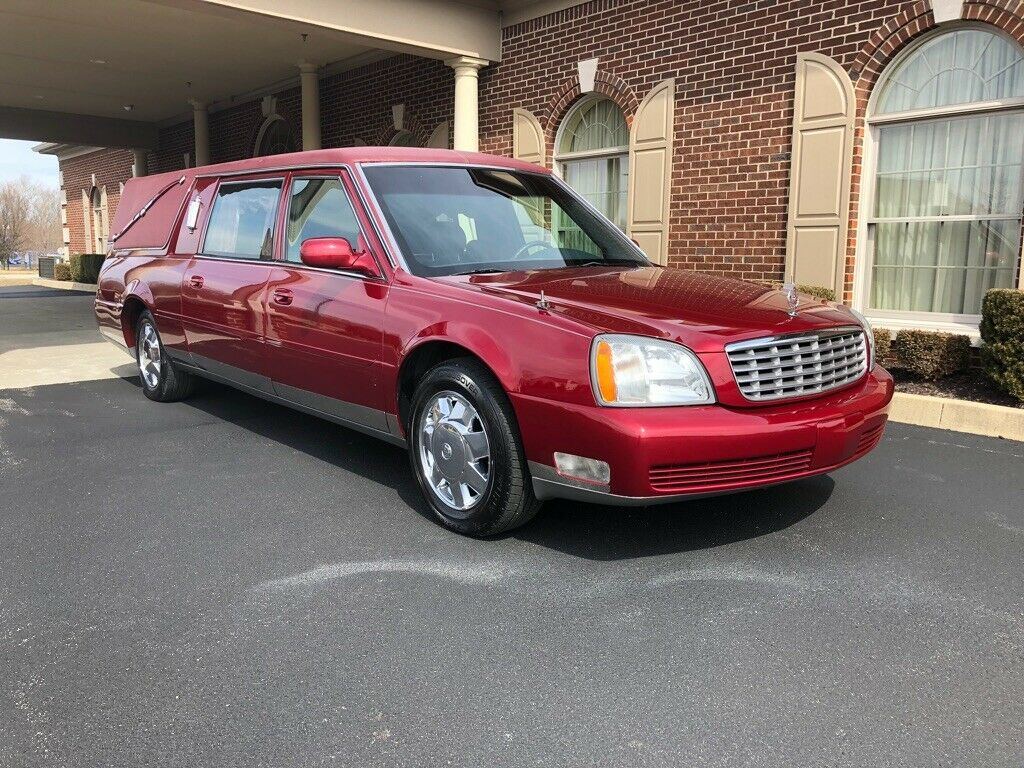 low mileage 2004 Cadillac Deville Victorian Hearse for sale