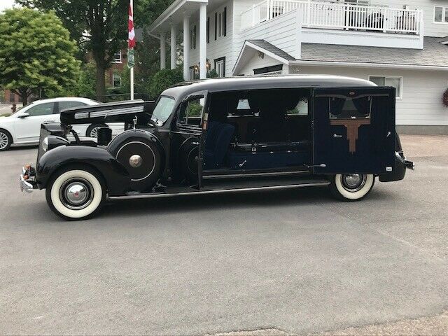 low miles 1938 Henney Packard Nu 3 Way Hearse
