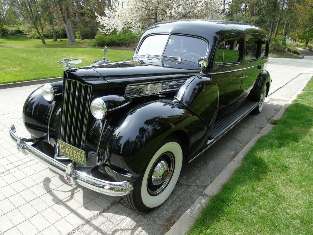 rare 1939 Packard Model 1705 Custom Hearse