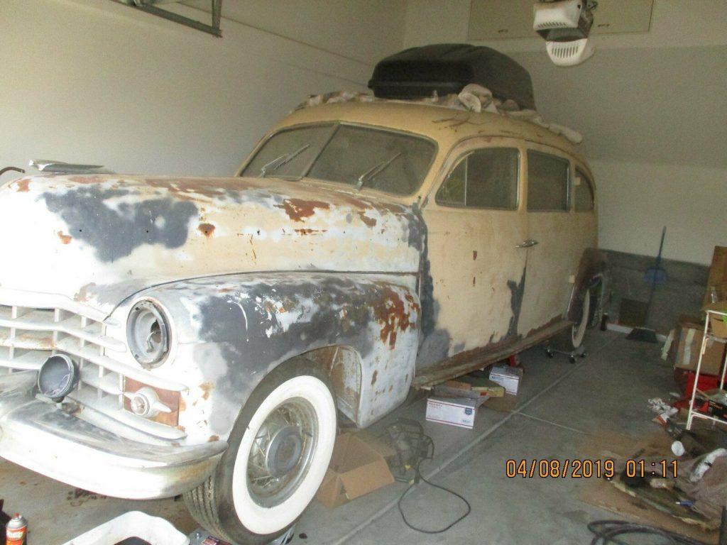 rare 1948 Cadillac hearse