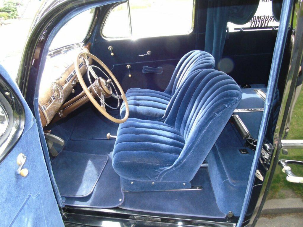 restored 1939 Packard Model 1705 Custom Hearse