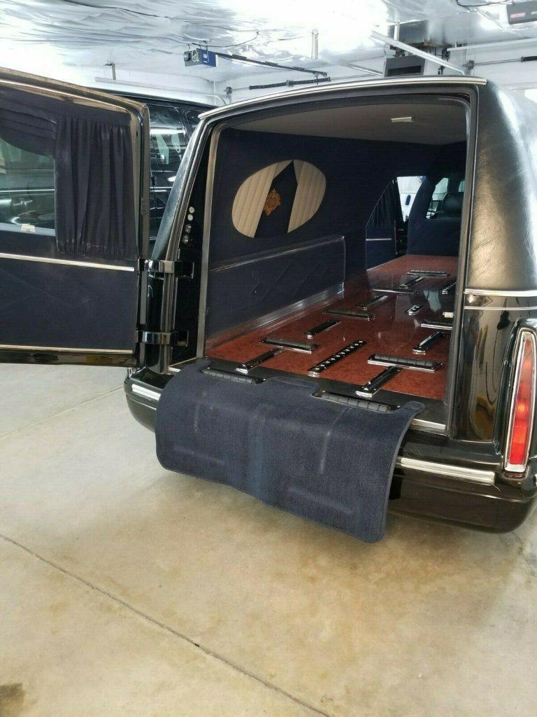 low miles 1998 Cadillac DTS Eagle Hearse