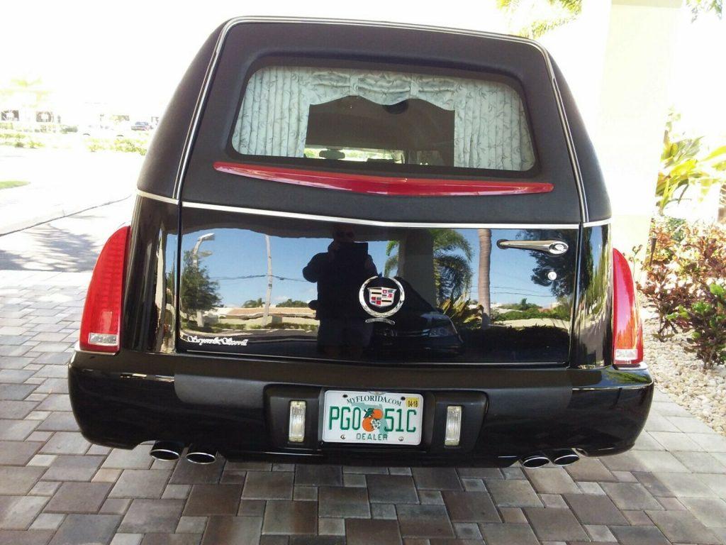 low miles 2010 Cadillac DTS Hearse