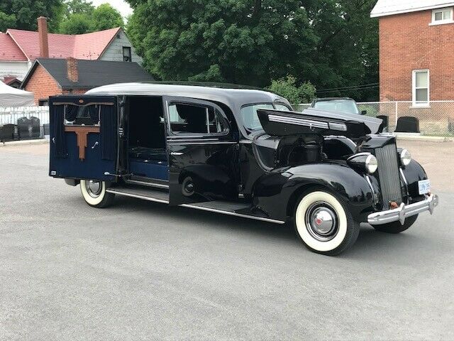 rare 1938 Henney Packard 3 Way Hearse