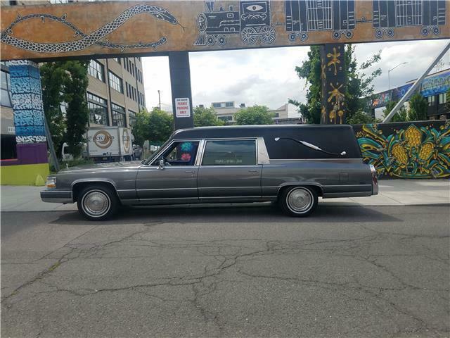 rare 1991 Cadillac Brougham hearse