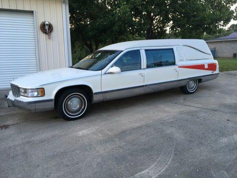 Low Miles 1995 Cadillac Fleetwood hearse for sale