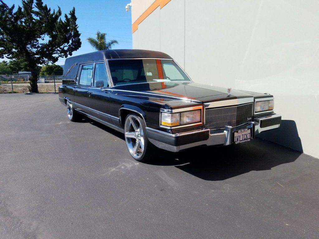 custom 1991 Cadillac Brougham Hearse