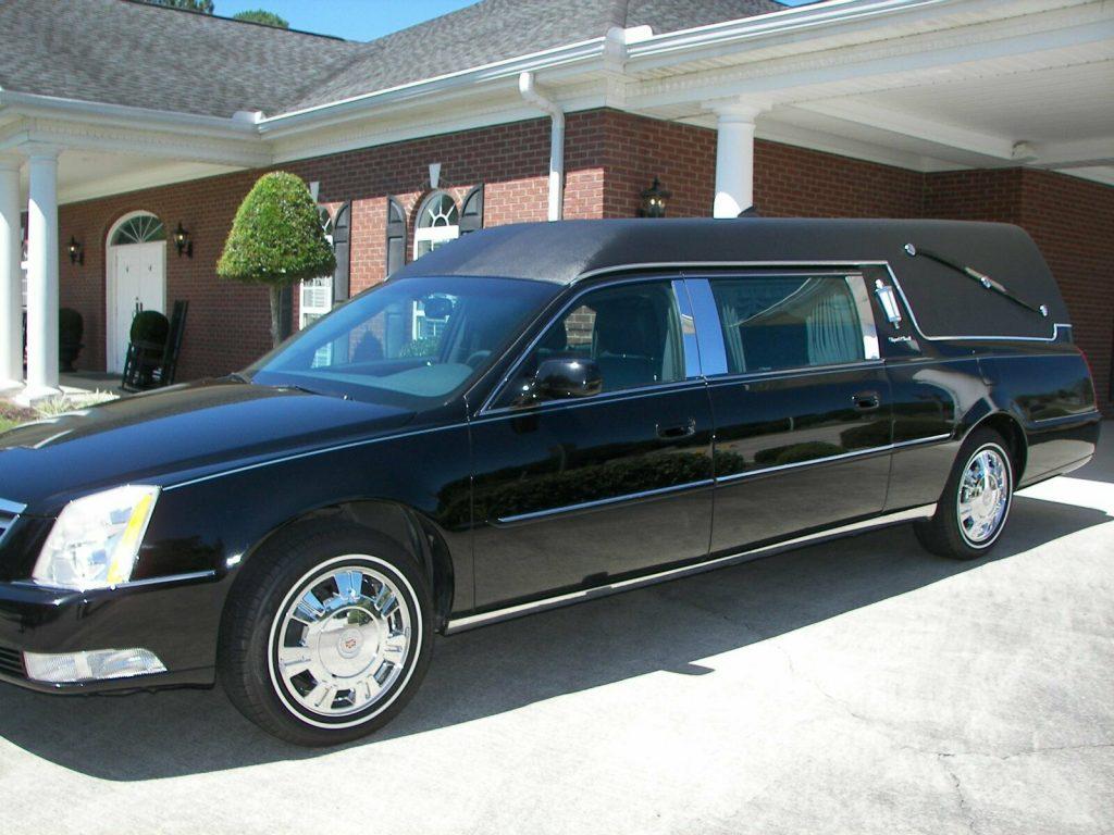 super clean 2011 Cadillac DTS S&S hearse