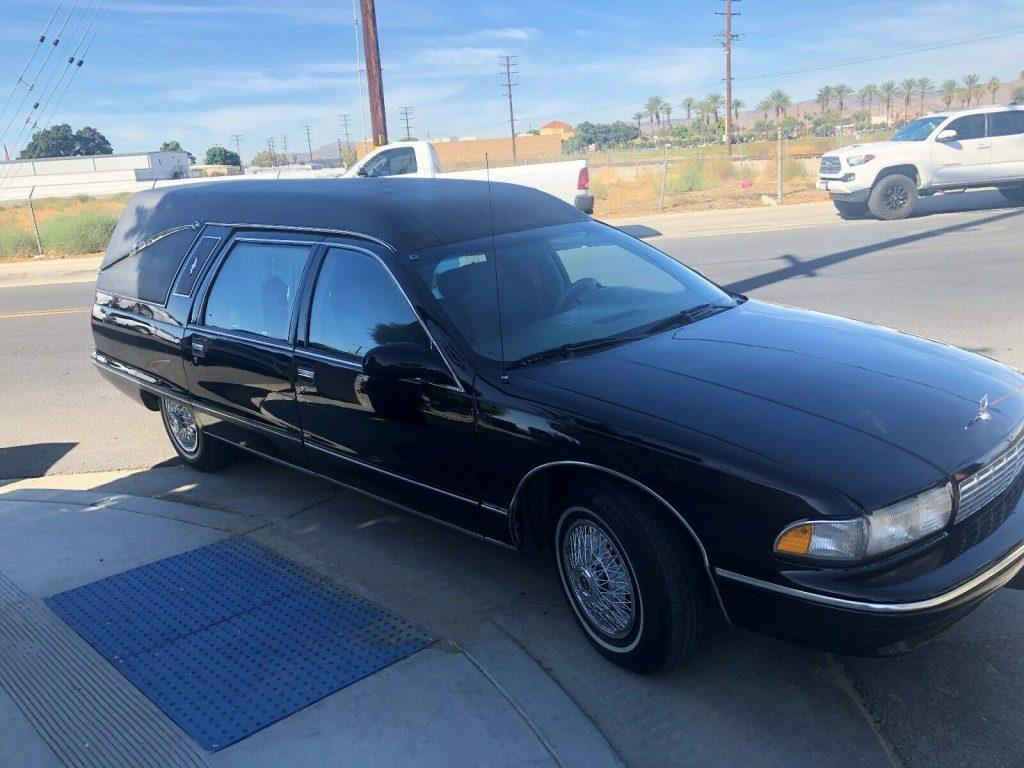 clean 1996 Chevrolet Caprice hearse
