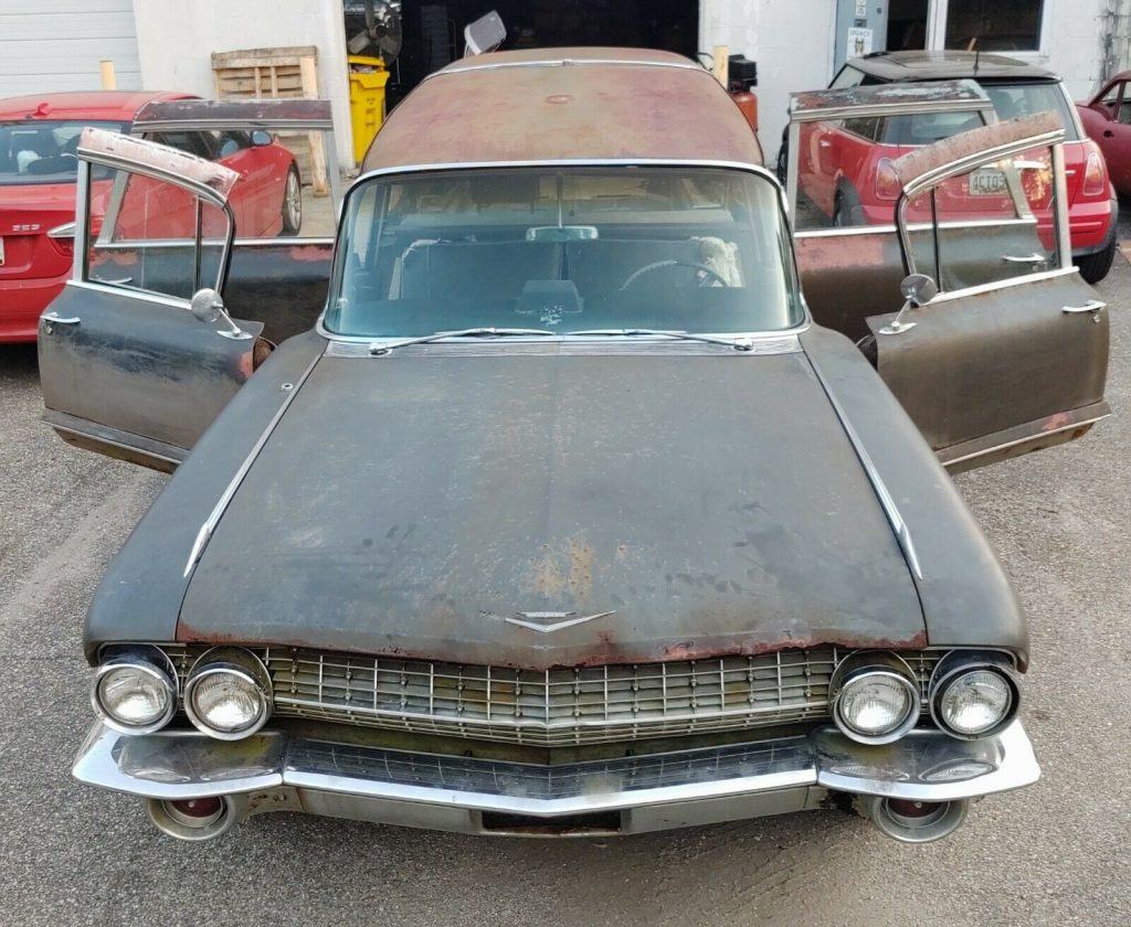 combination 1961 Cadillac Superior Royale Crown hearse
