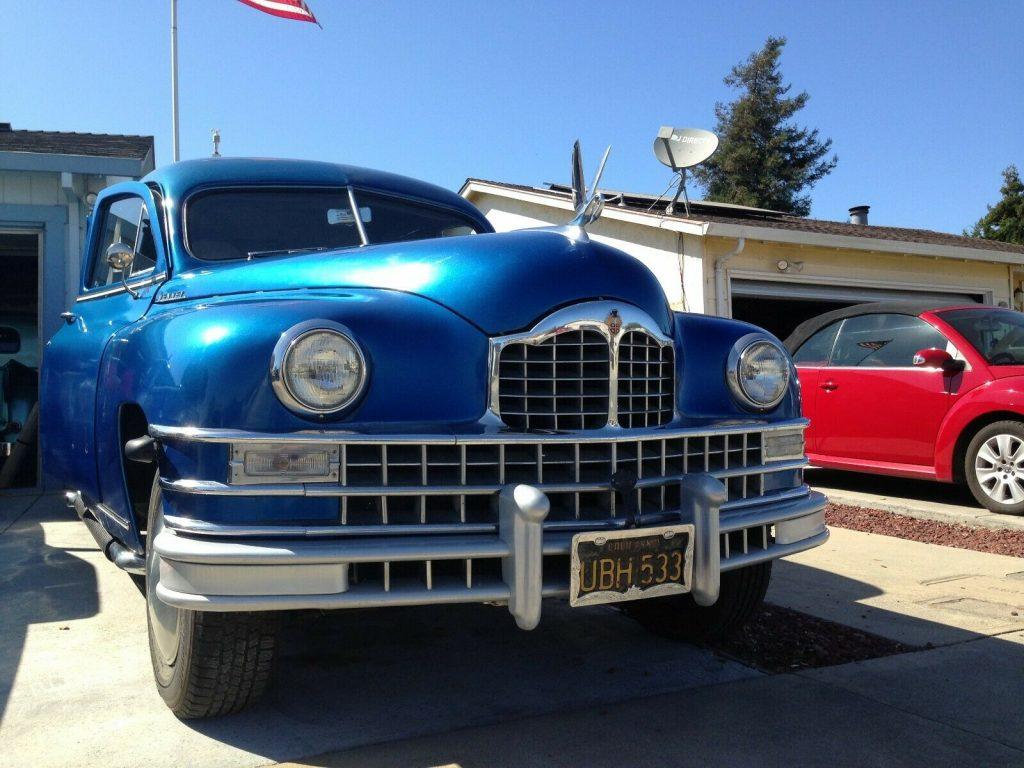custom 1948 Packard Henney Hearse