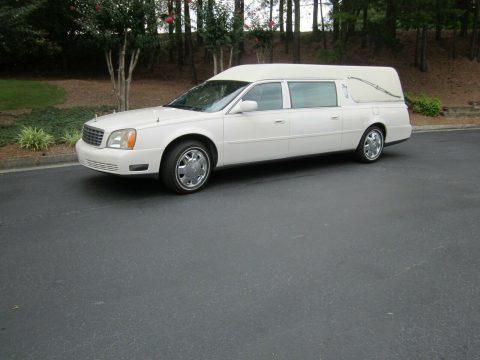 needs work 2002 Cadillac Deville Hearse for sale