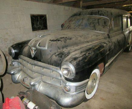 Rear Loader 1949 Cadillac S&amp;S hearse for sale