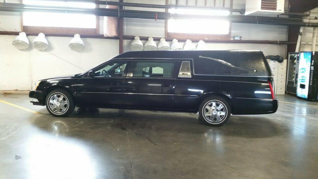 well maintained 2006 Cadillac Deville hearse