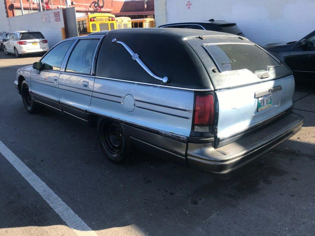 rare 1992 Oldsmobile Custom Cruiser S hearse