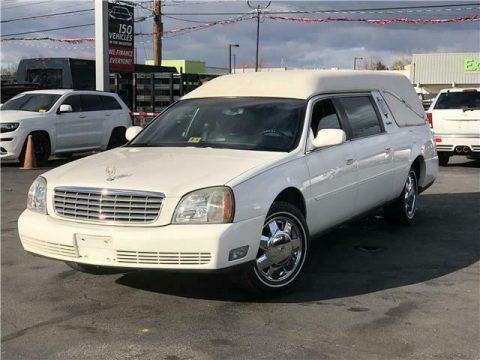 serviced 2003 Cadillac Deville hearse for sale