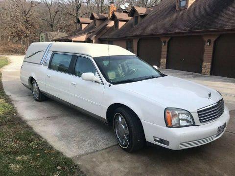 very nice 2002 Cadillac Deville Hearse for sale