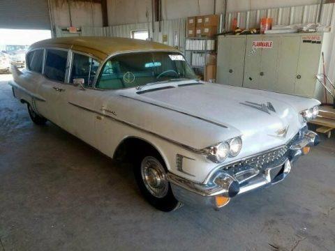 1958 Cadillac 604 Superior Hearse for sale