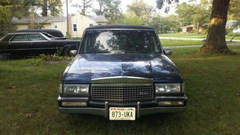needs work 1990 Cadillac S&amp;S Hearse for sale