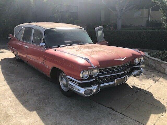 rare 1959 Cadillac Superior Hearse