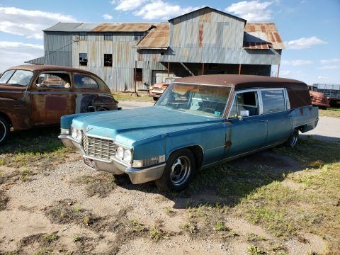 complete 1969 Cadillac Hearse for sale