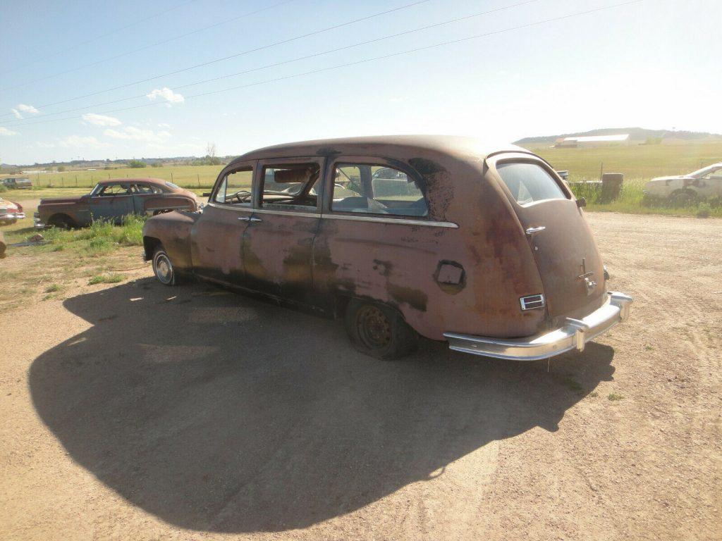 project 1948 Packard Henney Hearse