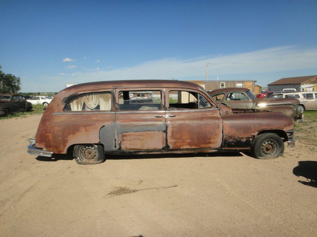 project 1948 Packard Henney Hearse