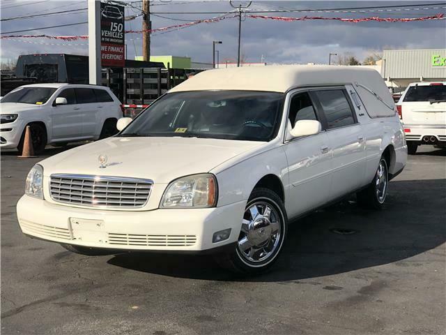 rust free 2003 Cadillac Deville Funeral Coach hearse