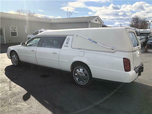 rust free 2003 Cadillac Deville Funeral Coach hearse