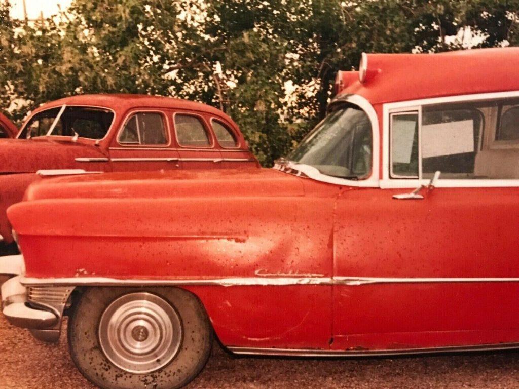 barn queen 1955 Cadillac Miller Ambulance Hearse
