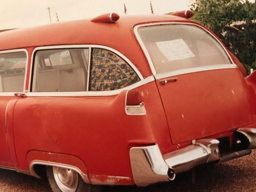 barn queen 1955 Cadillac Miller Ambulance Hearse