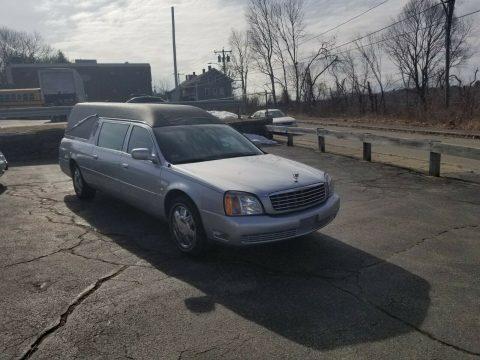 minor issues 2002 Cadillac DeVille hearse for sale