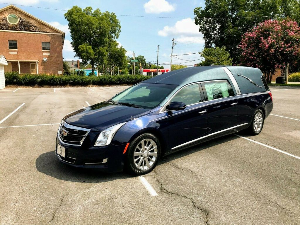 beautiful 2016 Cadillac XTS Armbruster Stageway Hearse