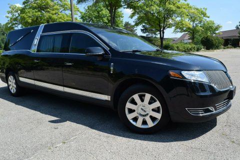 well equipped 2013 Lincoln MKT Hearse for sale