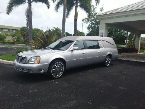 low miles 2005 Cadillac Commercial Chassis hearse for sale