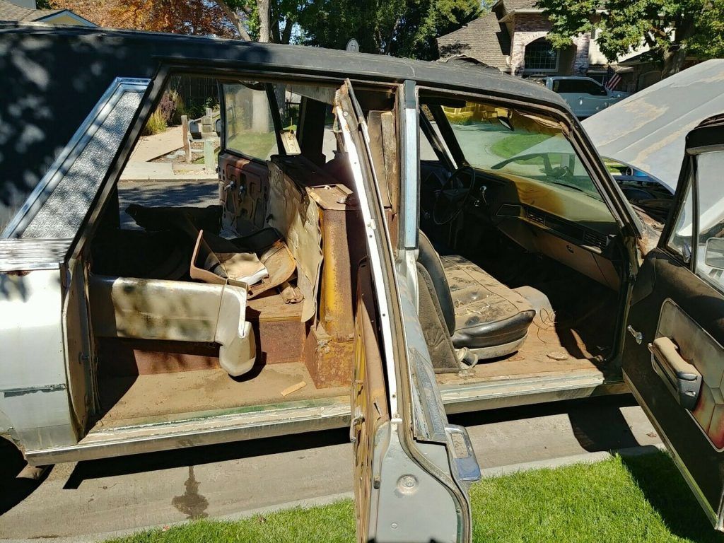needs work 1969 Cadillac Commercial Chassis hearse