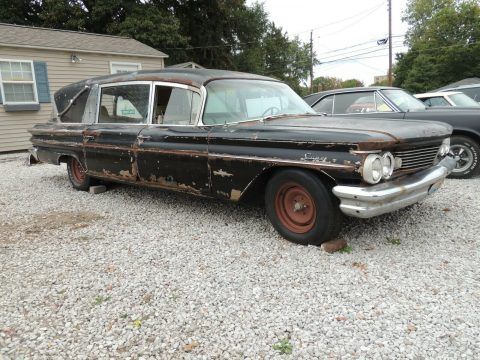 rare 1960 Pontiac Bonneville Hearse for sale