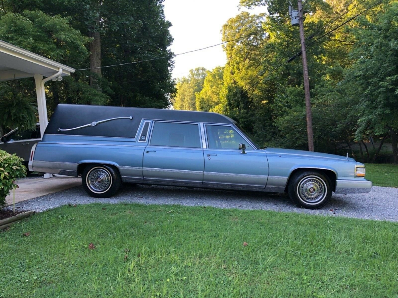 Cadillac brougham hearse