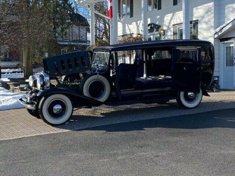 rare 1932 Cadillac Henney 3 Way Hearse for sale