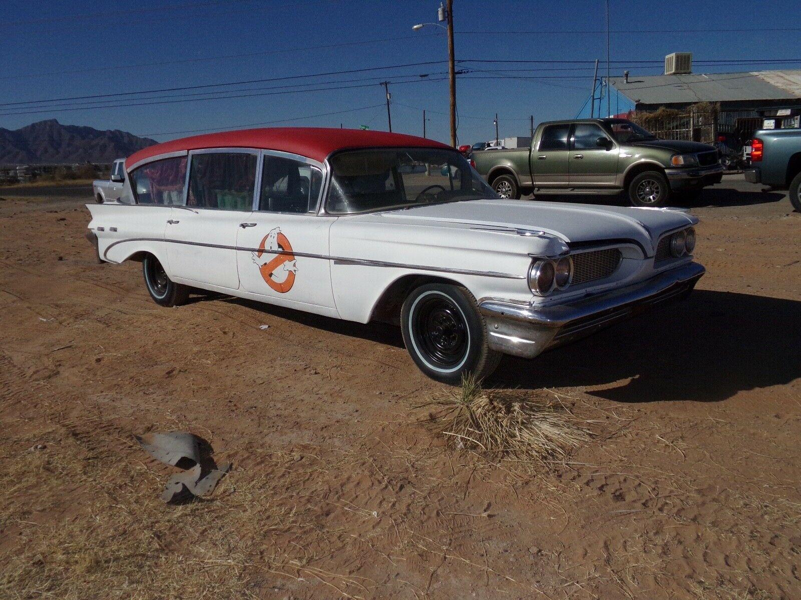 1959 Pontiac Bonneville Hearse [barn find] for sale
